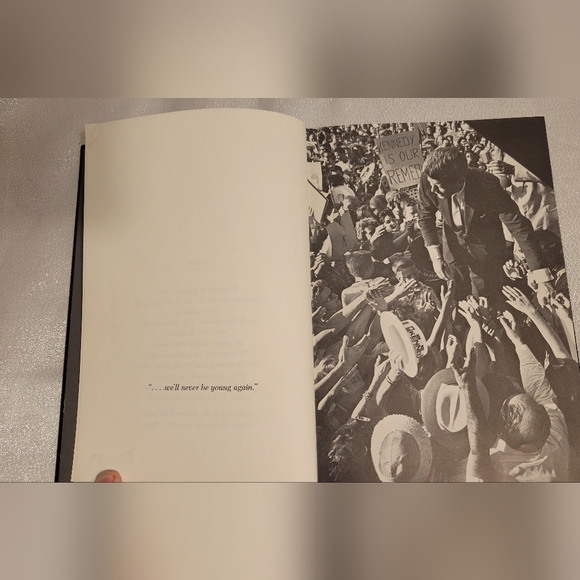 VTG A Tribute To John F Kennedy Hardcover W/SLIP CASE 1964 - Picture 7 of 15